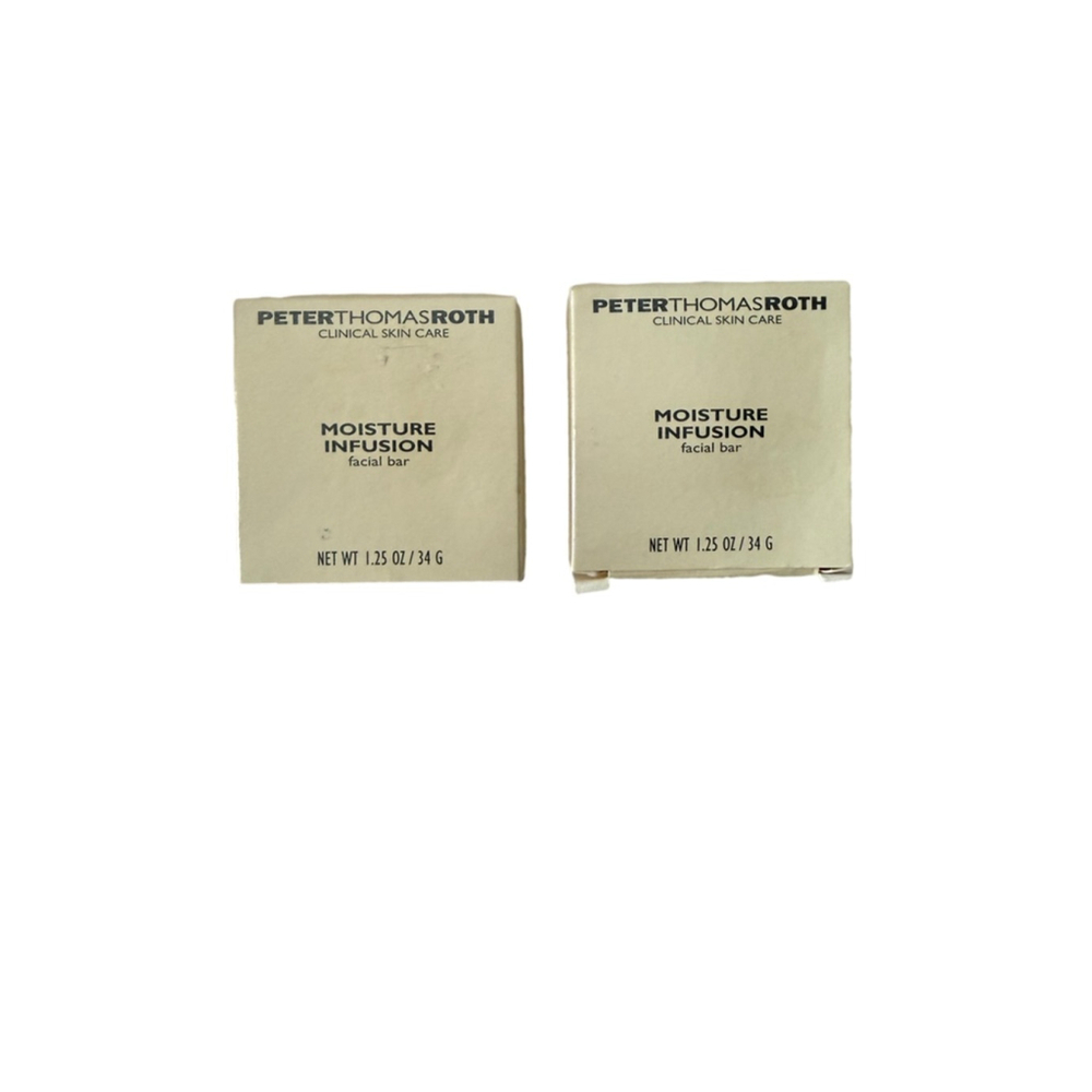 PETER THOMAS ROTH moisture infusion facial bar soap 1.05 oz NEW Lot of 2
